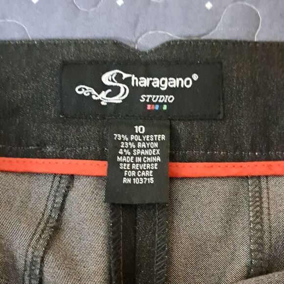 Sheragano cropped pants size 10 - Picture 3 of 6